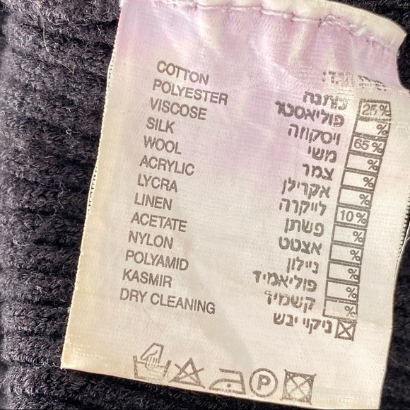 D&C Girls Black Thick Knit Tank Size S - Picture 7 of 7